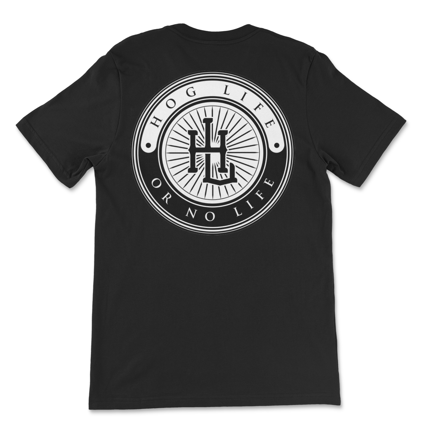 HL Monogram Tee Hog Life Biker Apparel By Bikers For Bikers hl-monogram-tee-hog-life-biker-apparel-by-bikers-for-bikers