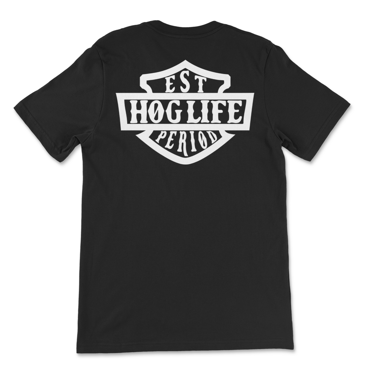 Hog Life Shield Tee - Black