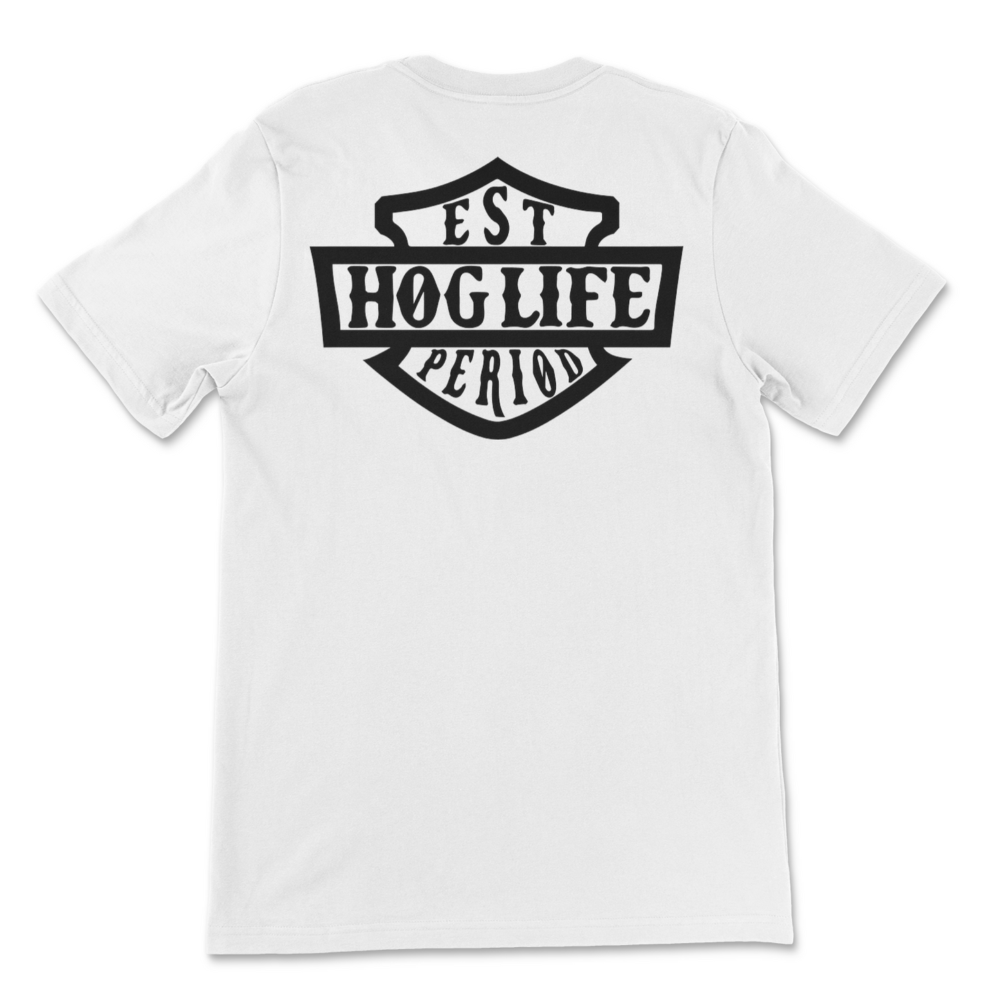 Hog Life Shield Tee - White