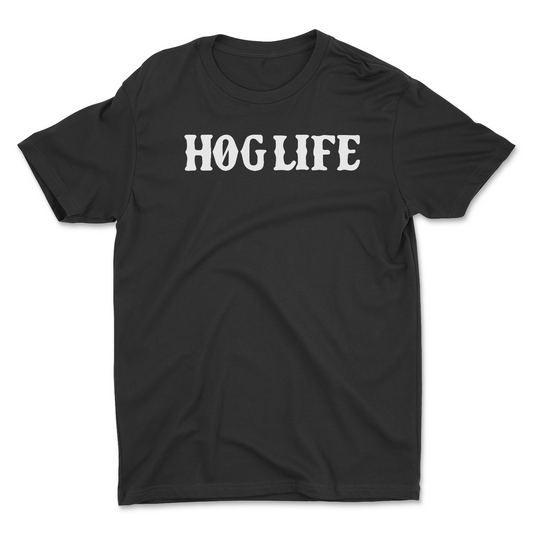 Hog Life Shield Tee - Black